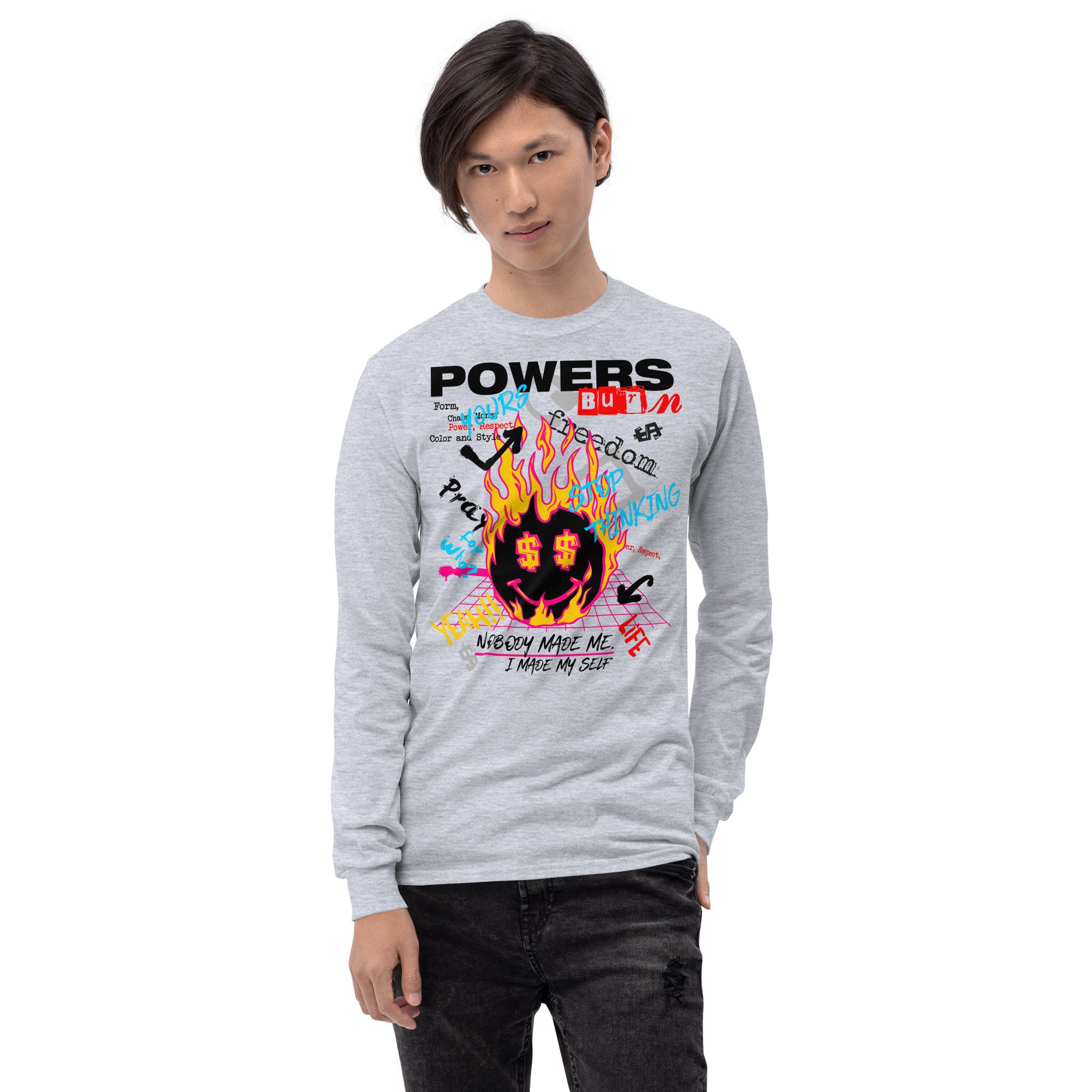 Power Style Unisex Long Sleeve Shirt