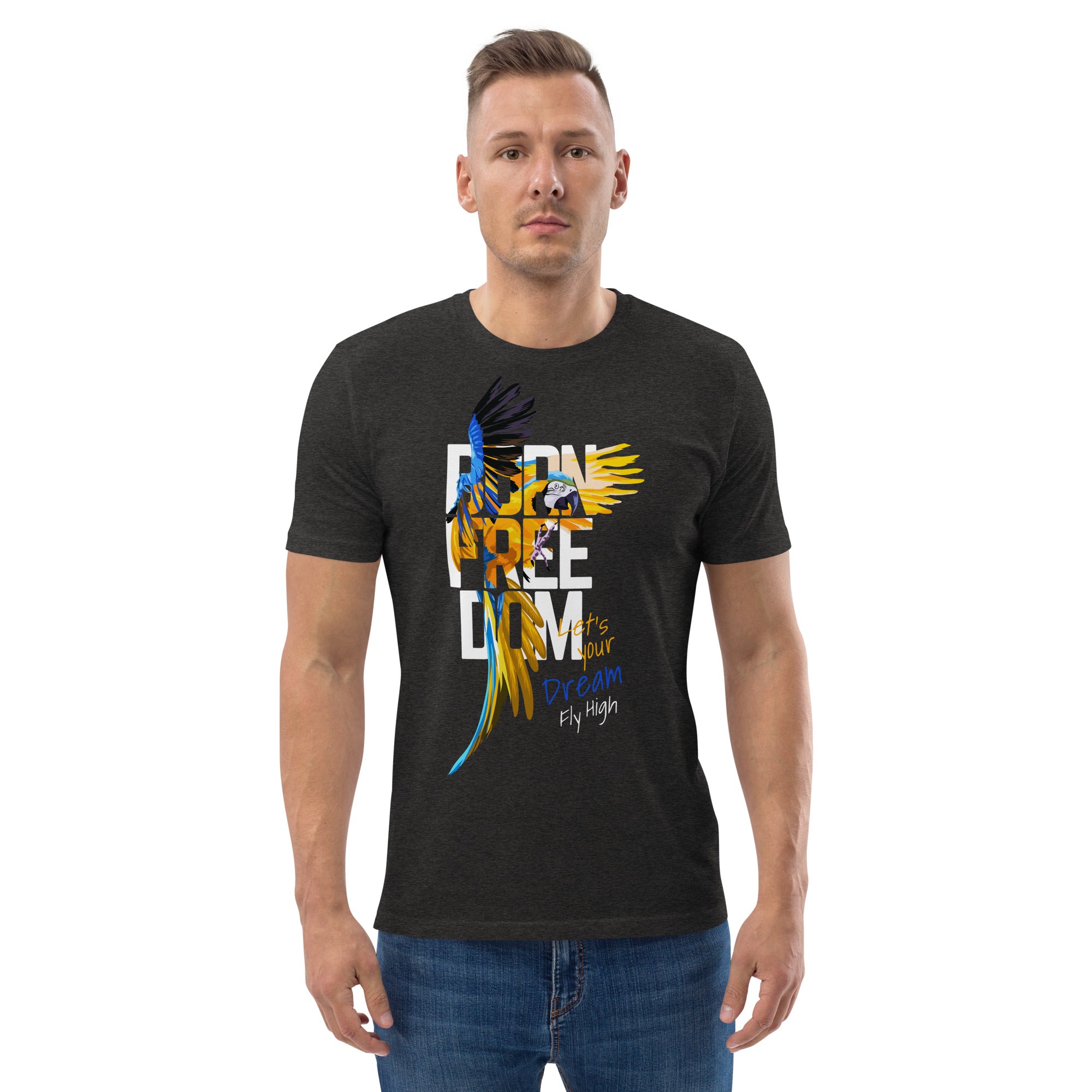Born Freedom Unisex cotton t-shirt