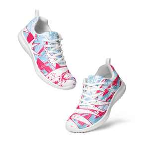 Abstract Women's athletic shoes