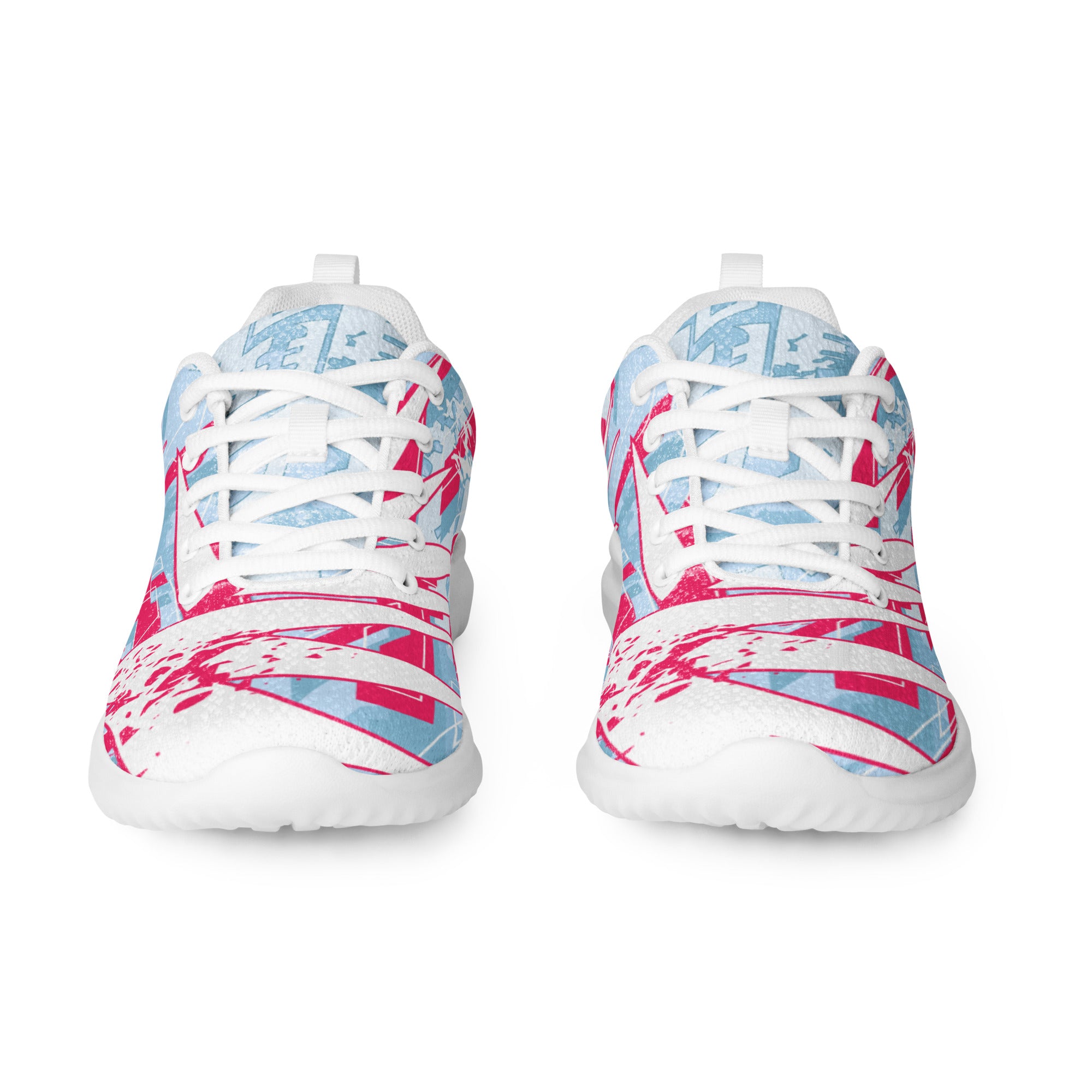 Abstract Women's athletic shoes