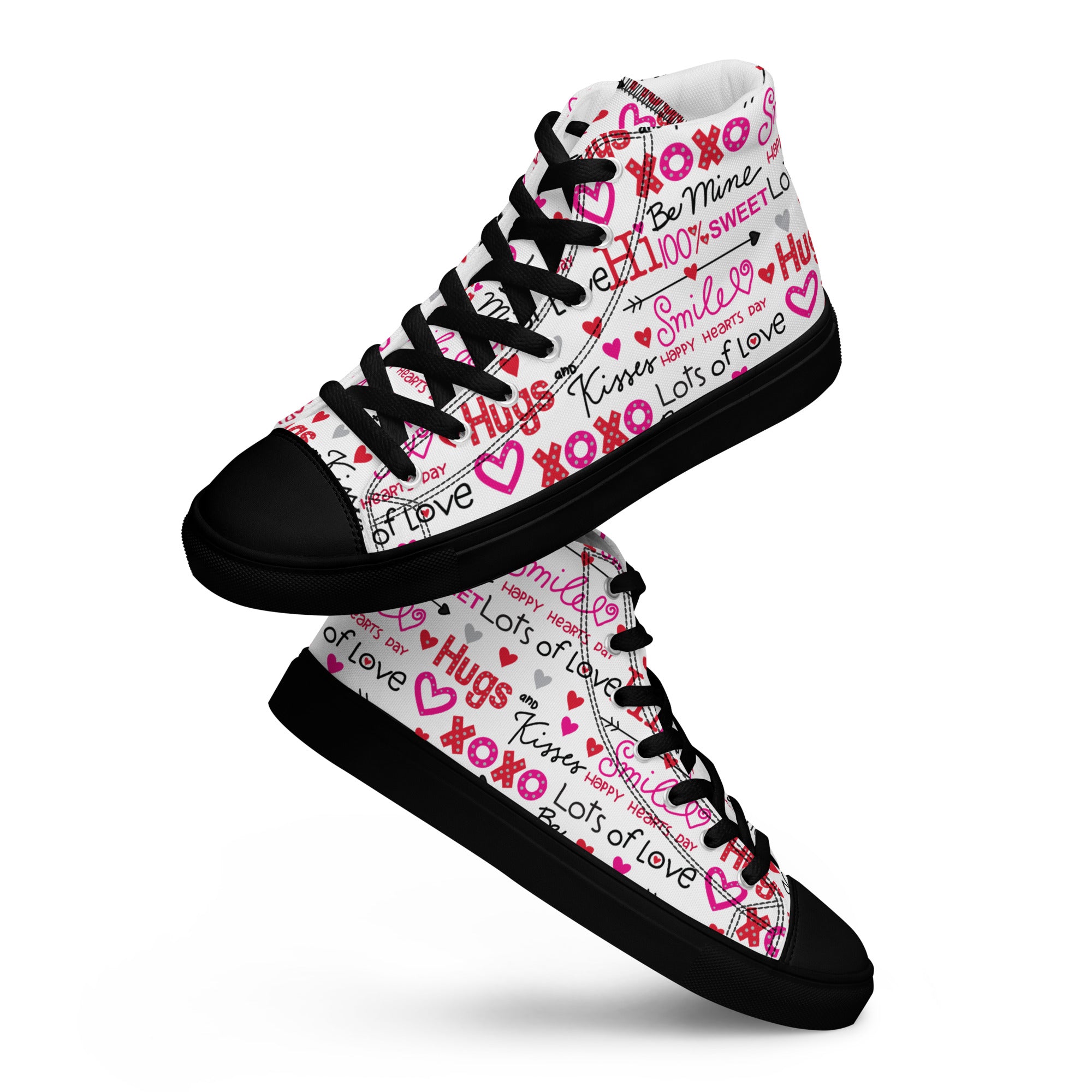 Type Walkers Women's high top canvas shoes