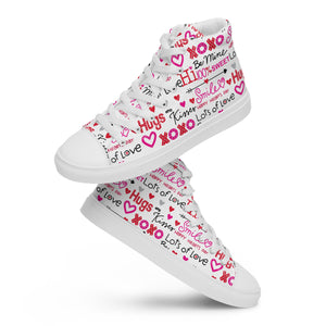 Type Walkers Women's high top canvas shoes
